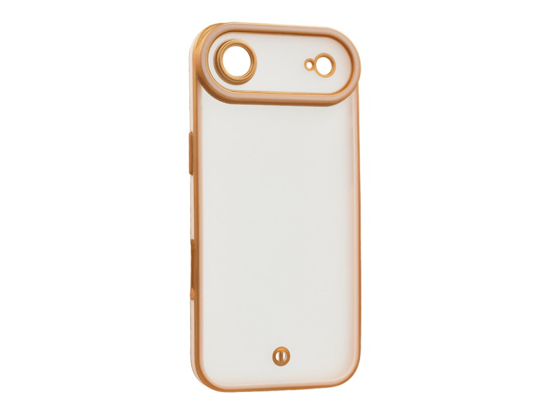 Gigapack iPhone Air Szilikon tok, arany/rózsaszín(GP-177593)