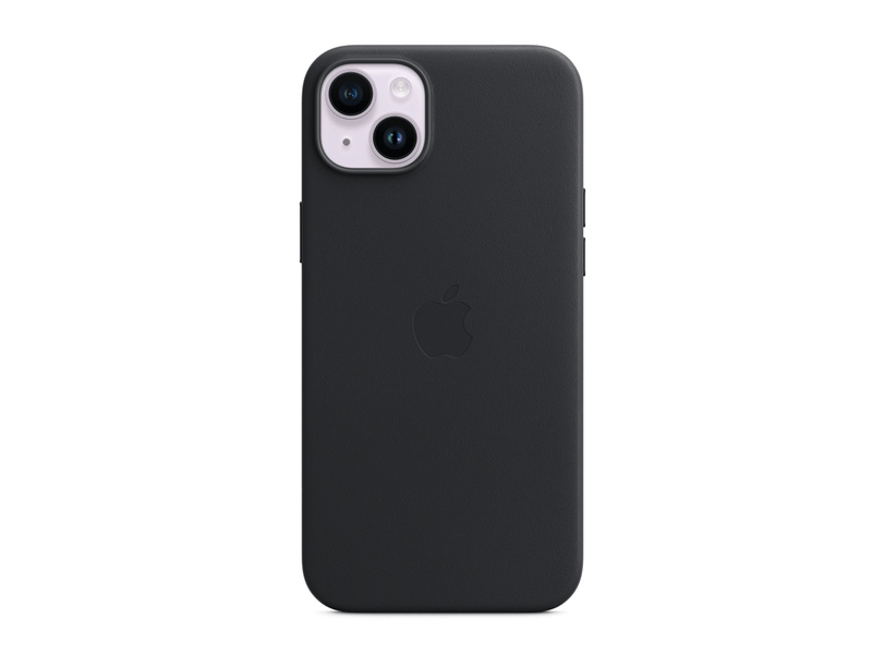 Apple MagSafe iPhone 14 Plus bőrtok, éjfekete (MPP93ZM/A)