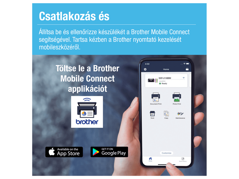 Brother DCP-T435W Színes külső tintatartályos nyomtató