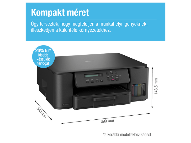 Brother DCP-T535DW Színes külső tintatartályos nyomtató