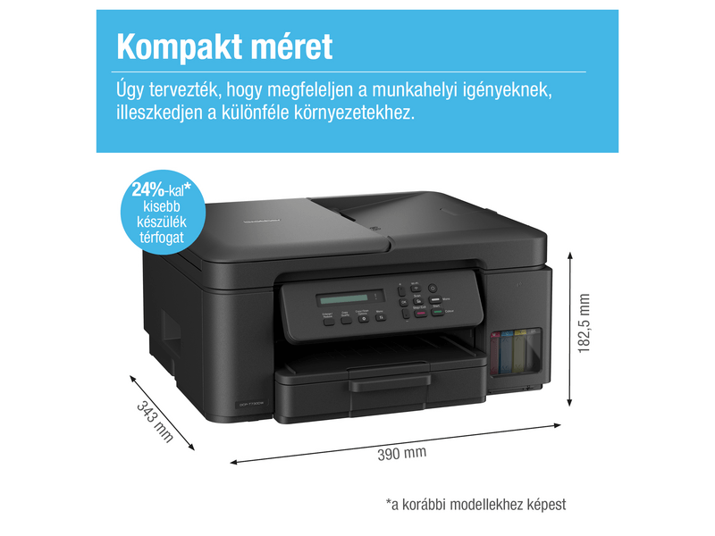 Brother DCP-T735DW Multifunkciós tintatartályos nyomtató