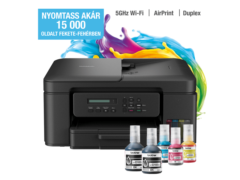 Brother DCP-T735DW Multifunkciós tintatartályos nyomtató