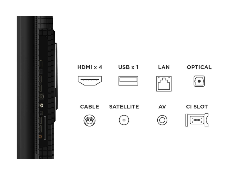 Qled TV Dolby Vision IQ Atmos,139cm