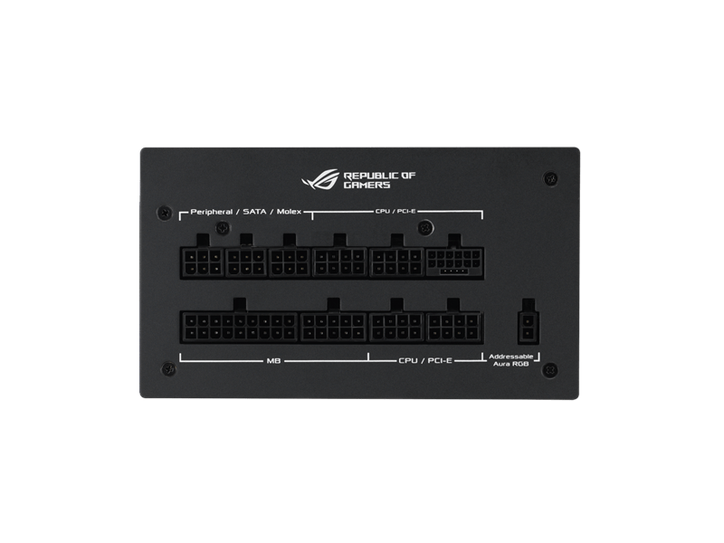 Asus ROG Strix 1000W 80+ Gold Aura Edition tápegység - moduláris