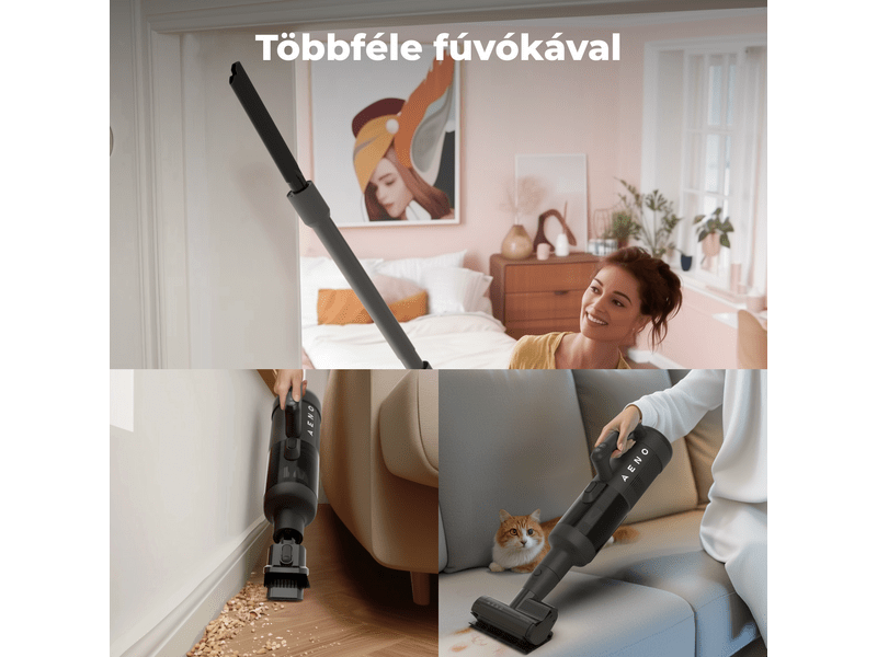 Aeno TC1 Nedves/száraz álló porszívó (ATC0001)