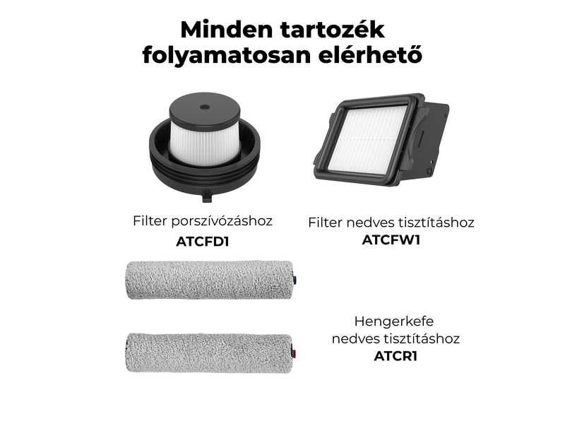 Aeno TC1 Nedves/száraz álló porszívó (ATC0001)