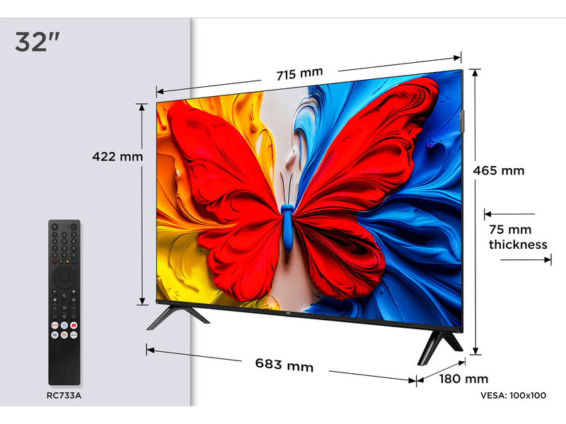 TCL 32S5K TV