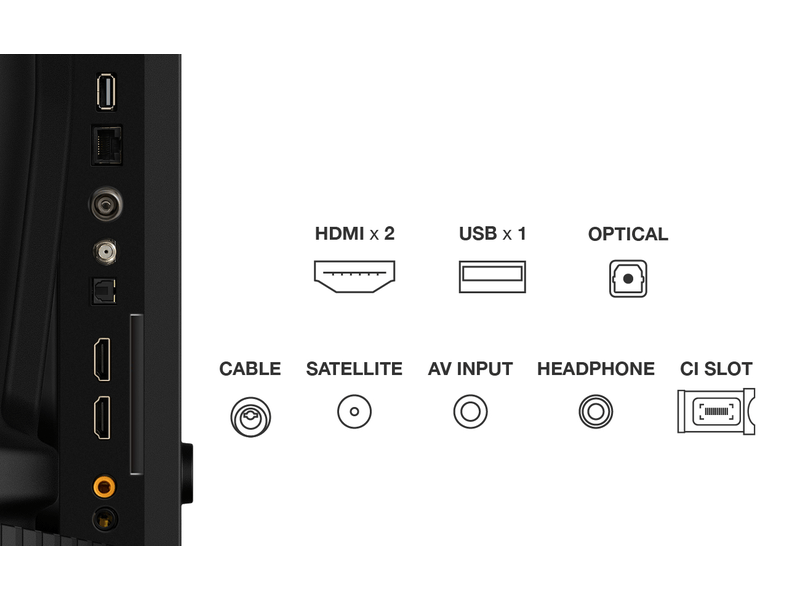 TCL 40S5K TV