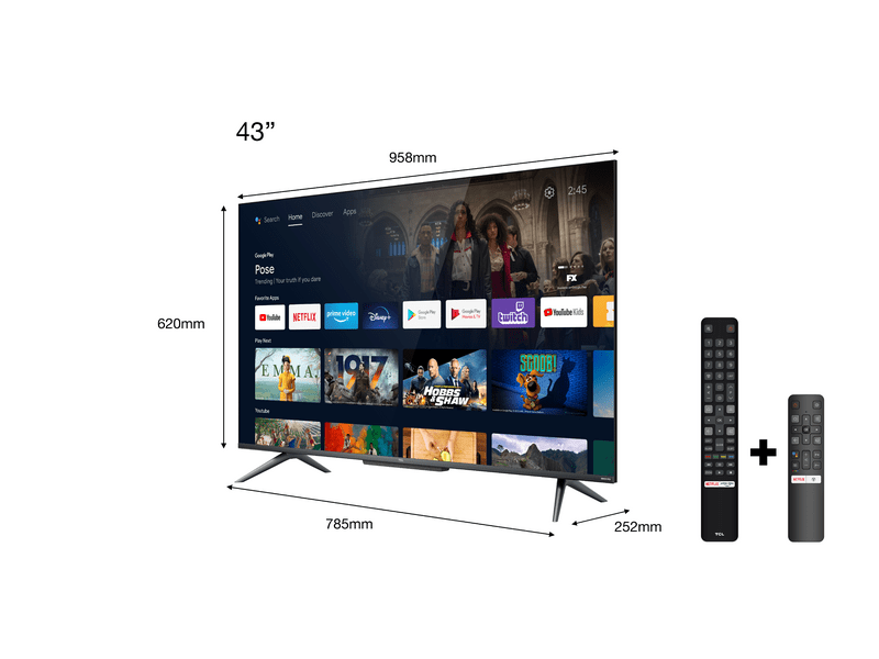 TCL 43C725 43