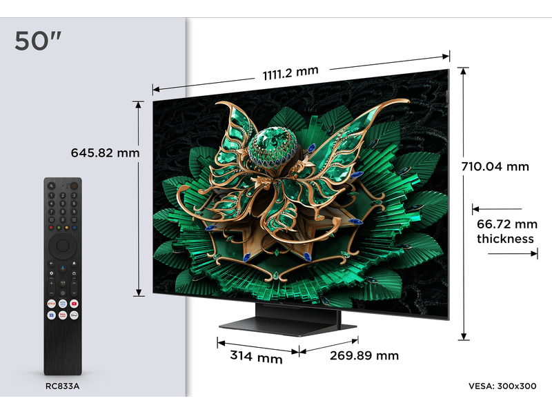 TCL 50C7K TV