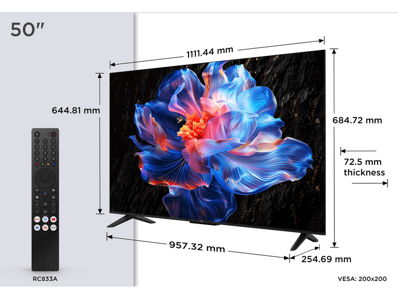 TCL 50V6C 4K LED Smart TV