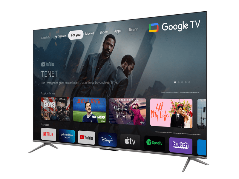 TCL 50C635 4K QLED TV, Gamer Master, 50''