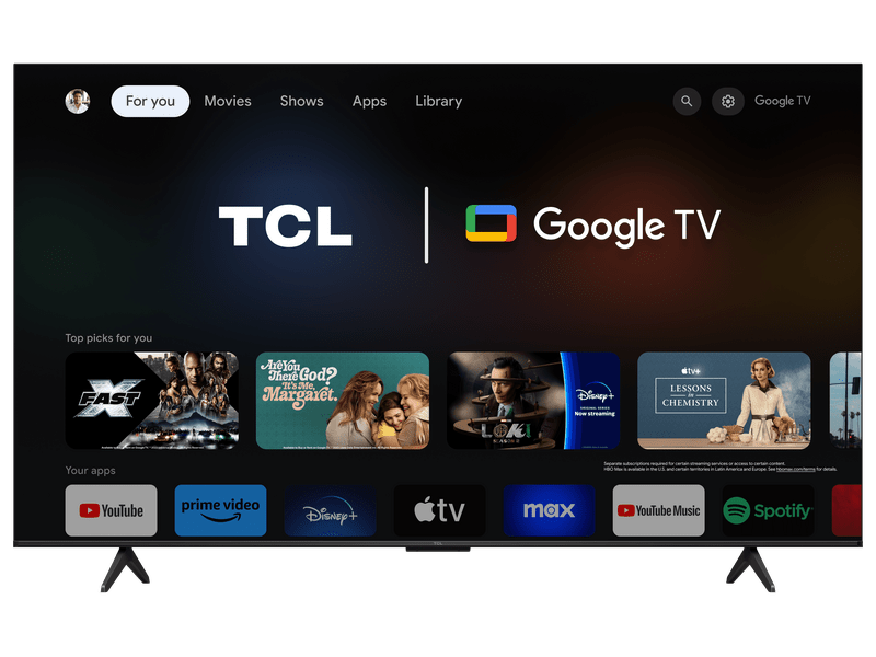 TCL 75P755 75" 4K UHD Google TV