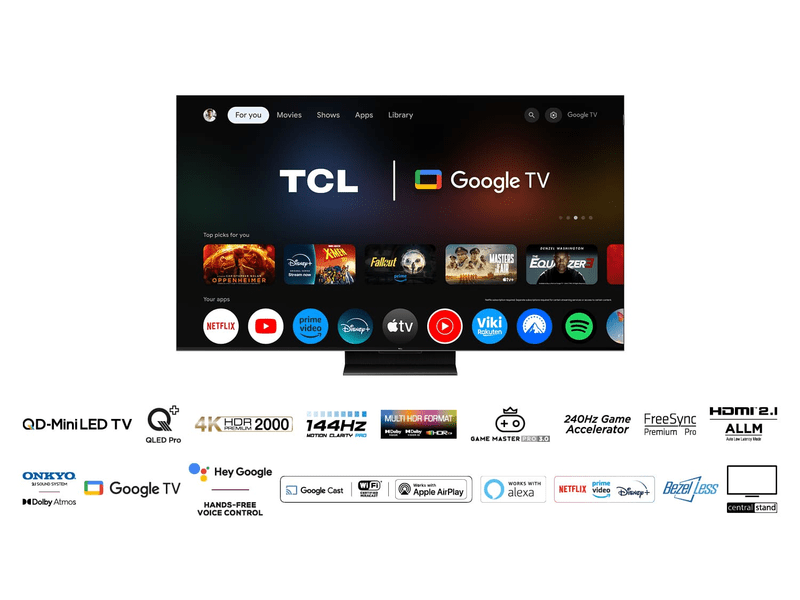 TCL 55C765 MiniLed TV