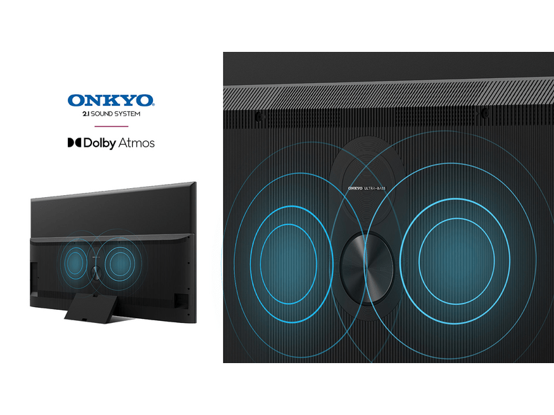 TCL 55C835 4K Miniled okos televízió, 55''