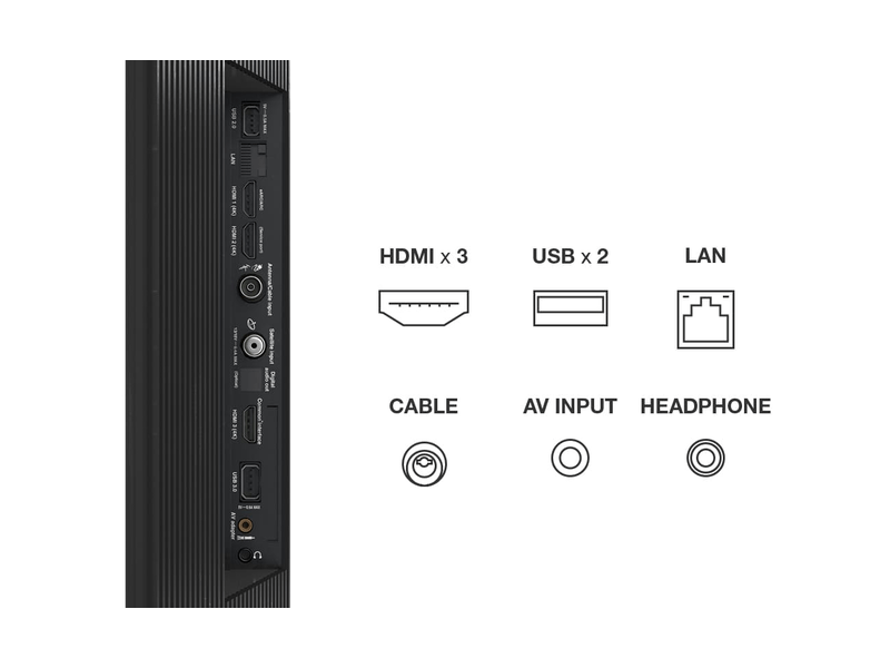 4K UHD QLED,HDR10+,HDM 2.1