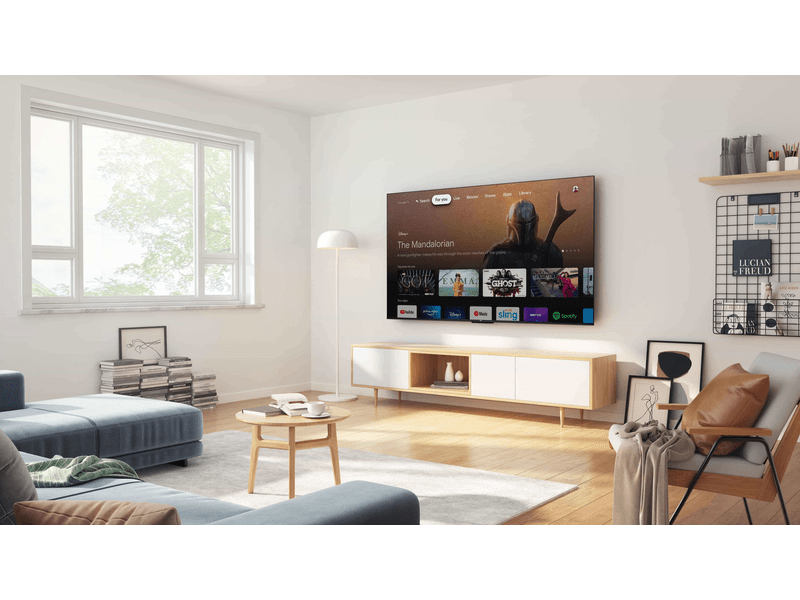 164 cm-es 4K UHD Tv, Google smart TV