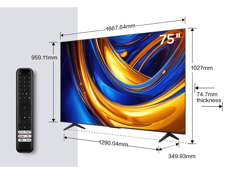 UHD TV, 190cm