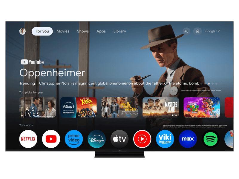 TCL 85C7K TV