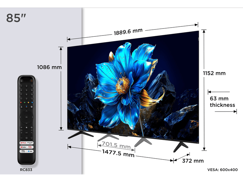 TCL 85P7K 85
