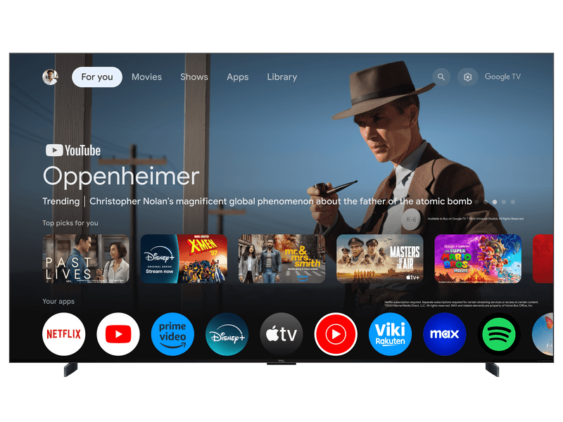 TCL 98C7K 98" QD-Mini LED 4K UHD Smart TV