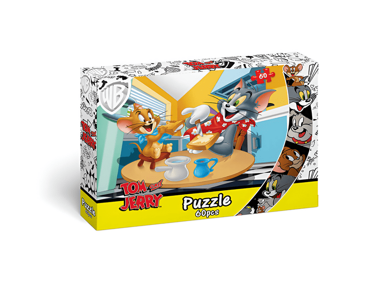 Tom & Jerry Puzzle, 60 db-os (TJC02584)