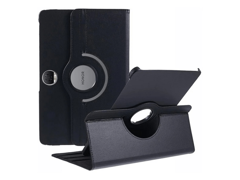 Gigapack Honor Pad 9 Bőr hatású flip tok, fekete (GP-155623)