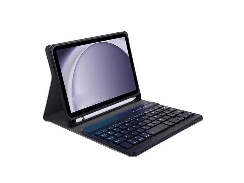 Gigapack Samsung Tab A9 LTE/wifi Flip tok billentyűzettel, fekete (GP-150676)