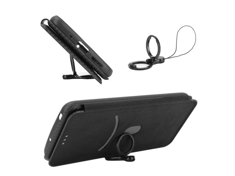 Gigapack Xiaomi Redmi Note 13 4G Flip tok, fekete (GP-155072)