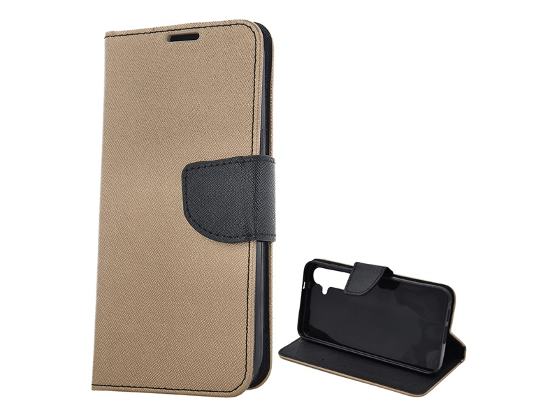 Gigapack Samsung Galaxy S24 Plus Flip tok, arany/fekete (152350)