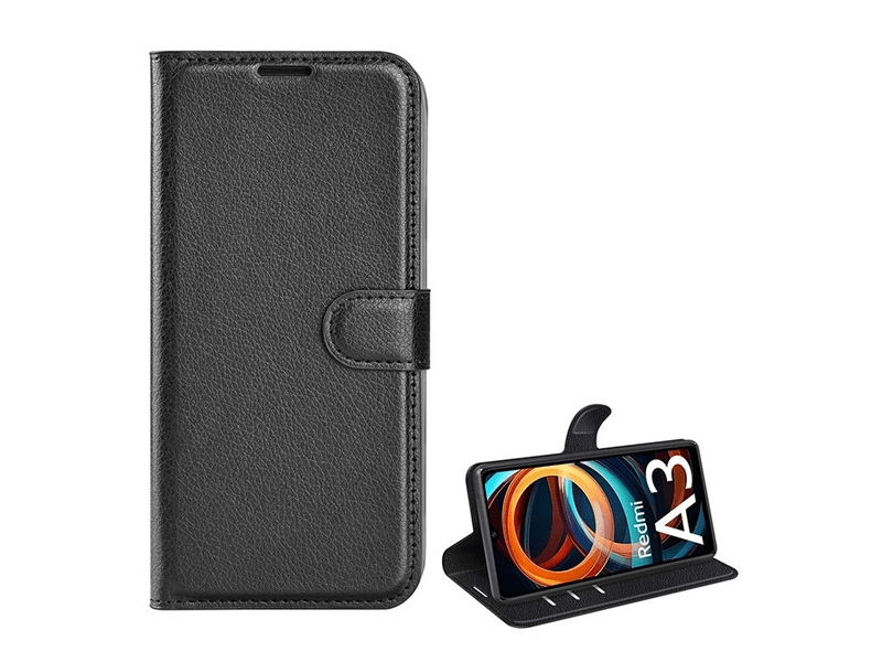 Gigapack Xiaomi Redmi A3 Flip tok, fekete (GP-155717)
