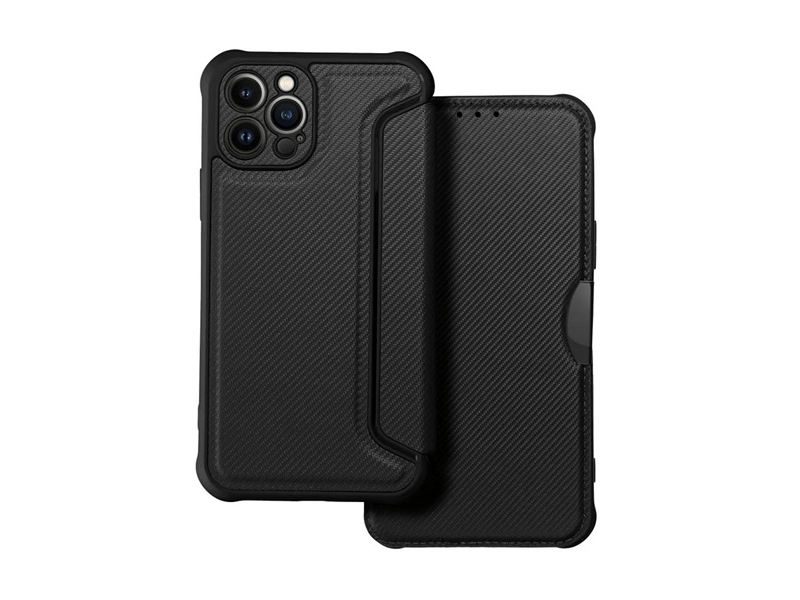 Gigapack Apple iPhone 15 Pro Max Flip tok, fekete (GP-148435)