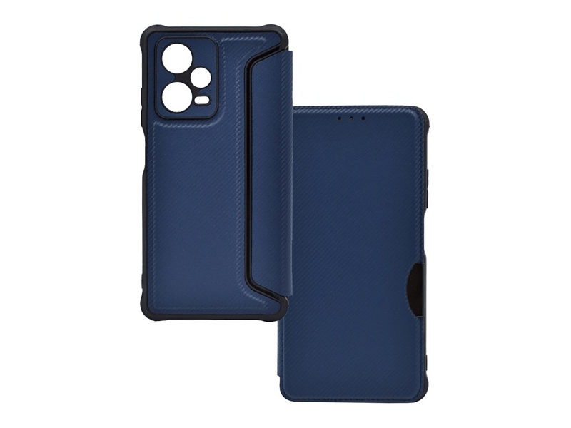 Gigapack Xiaomi Redmi Note 12 5G/Poco X5 5G Flip tok, sötétkék (138743)
