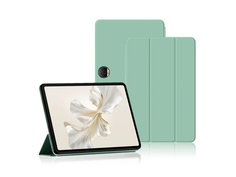 Gigapack Honor Pad 9 Bőr hatású flip tok, zöld (GP-155626)