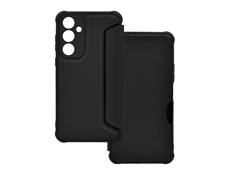 Gigapack Samsung Galaxy A25 Flip tok, fekete (154427)