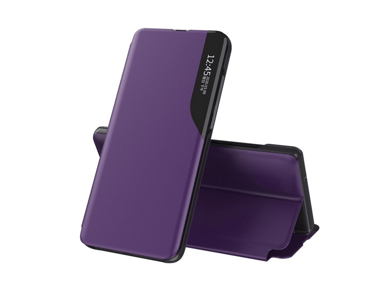 Gigapack Samsung Galaxy A15 Aktív Flip tok, lila (150740)