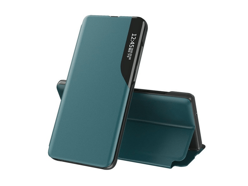 Gigapack Samsung S24 Plus Aktív flip tok, sötétzöld (GP-151478)