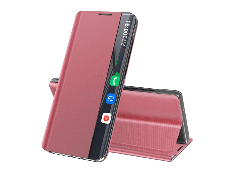 Gigapack Samsung S24 Aktív flip tok, rózsaszín (GP-151483)