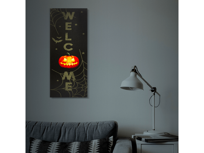 Family 58402 Halloween-i LED-es hangulatkép