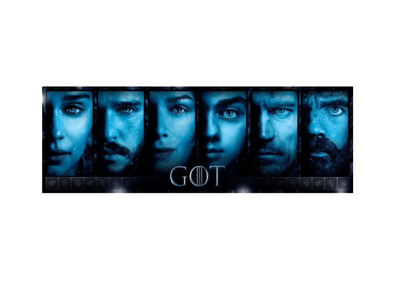 Clementoni 39590 Puzzle, Trónok harca, 1000 db