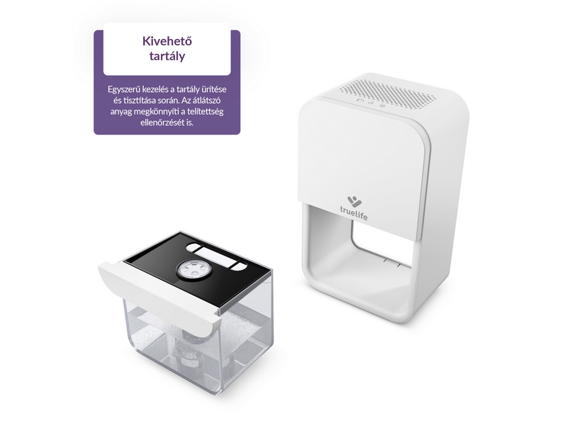 TrueLife AIR DH3 Páramentesítő, fehér