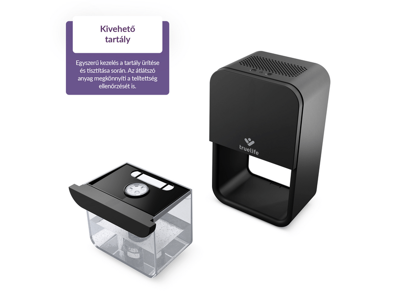 TrueLife AIR DH3 Páramentesítő, fekete