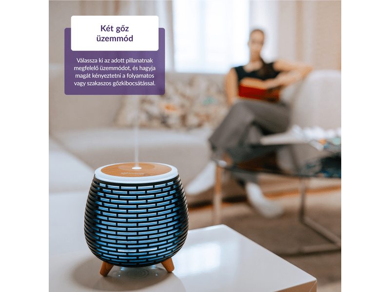 TrueLife D4 ultrahangos párásító, fekete (TLADMAIRDD4BA)