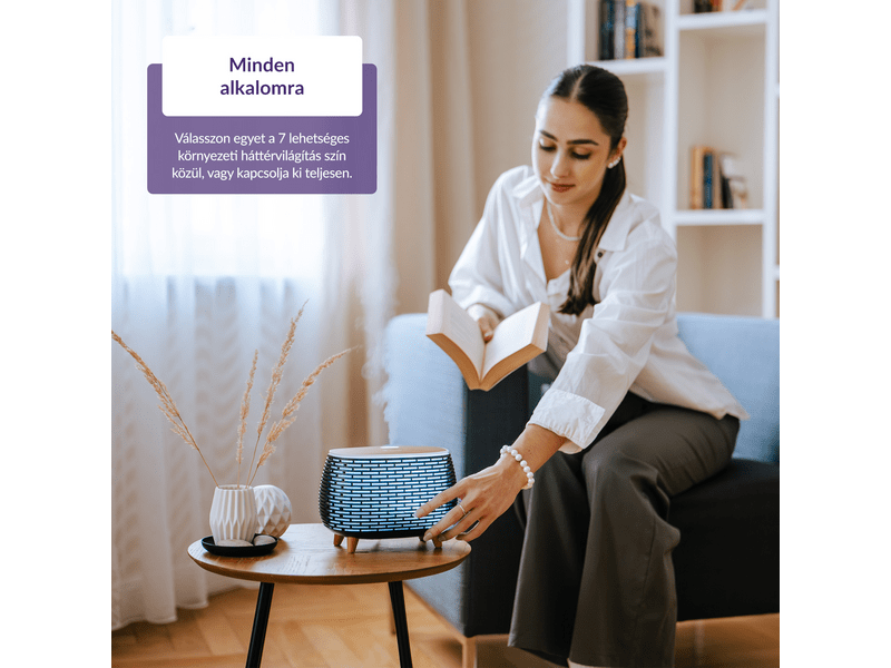 TrueLife D6 ultrazvučni ovlaživač zraka, ljubičasti (TLADMAIRDD6BA)