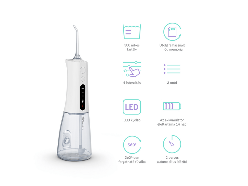 TrueLife AquaFloss Compact L100 Szájzuhany (TLCFMAFCL10WA)