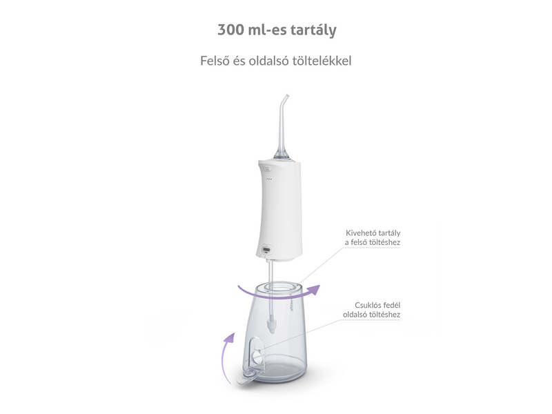 TrueLife AquaFloss Compact L100 Szájzuhany (TLCFMAFCL10WA)