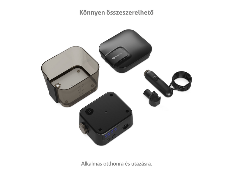 TrueLife AquaFloss Station F300 szájzuhany, fekete (TLSFMAFSF30BA)
