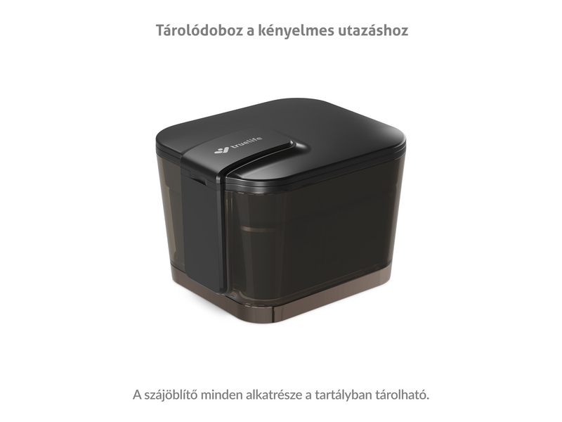 TrueLife AquaFloss Station F300 szájzuhany, fekete (TLSFMAFSF30BA)