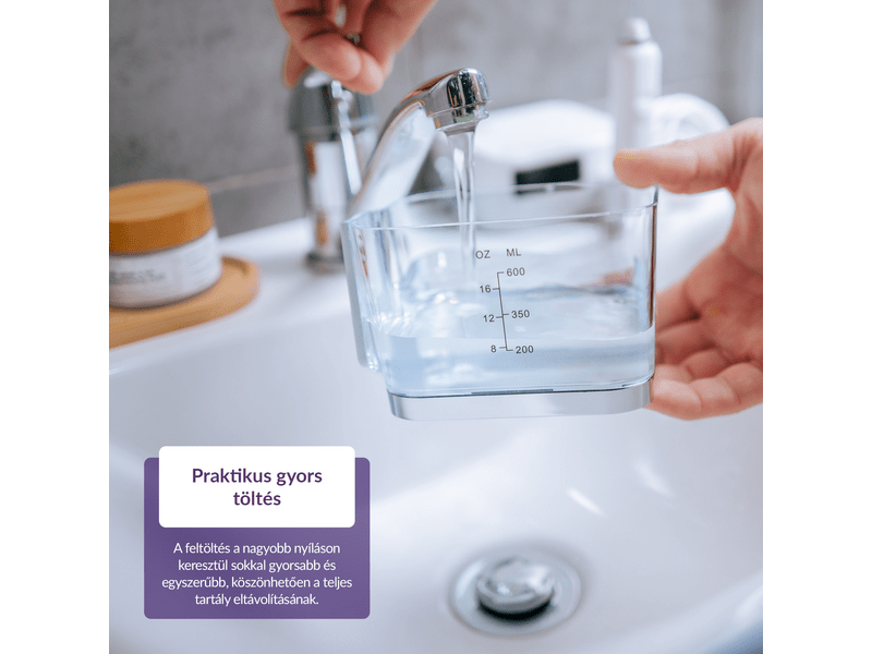 TrueLife AquaFloss Station F300 Szájzuhany, fehér (TLSFMAFSF30WA)