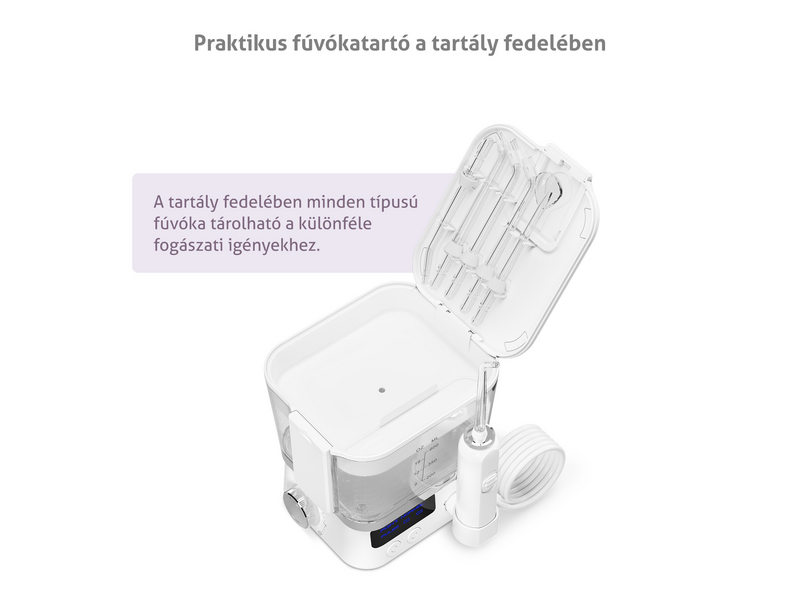 TrueLife AquaFloss Station F300 Szájzuhany, fehér (TLSFMAFSF30WA)